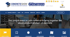 Desktop Screenshot of concreteshow.com.br